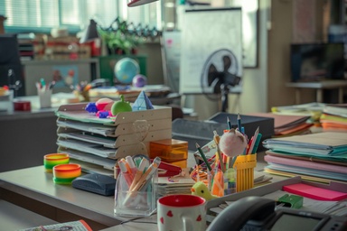 Mesa del trabajo