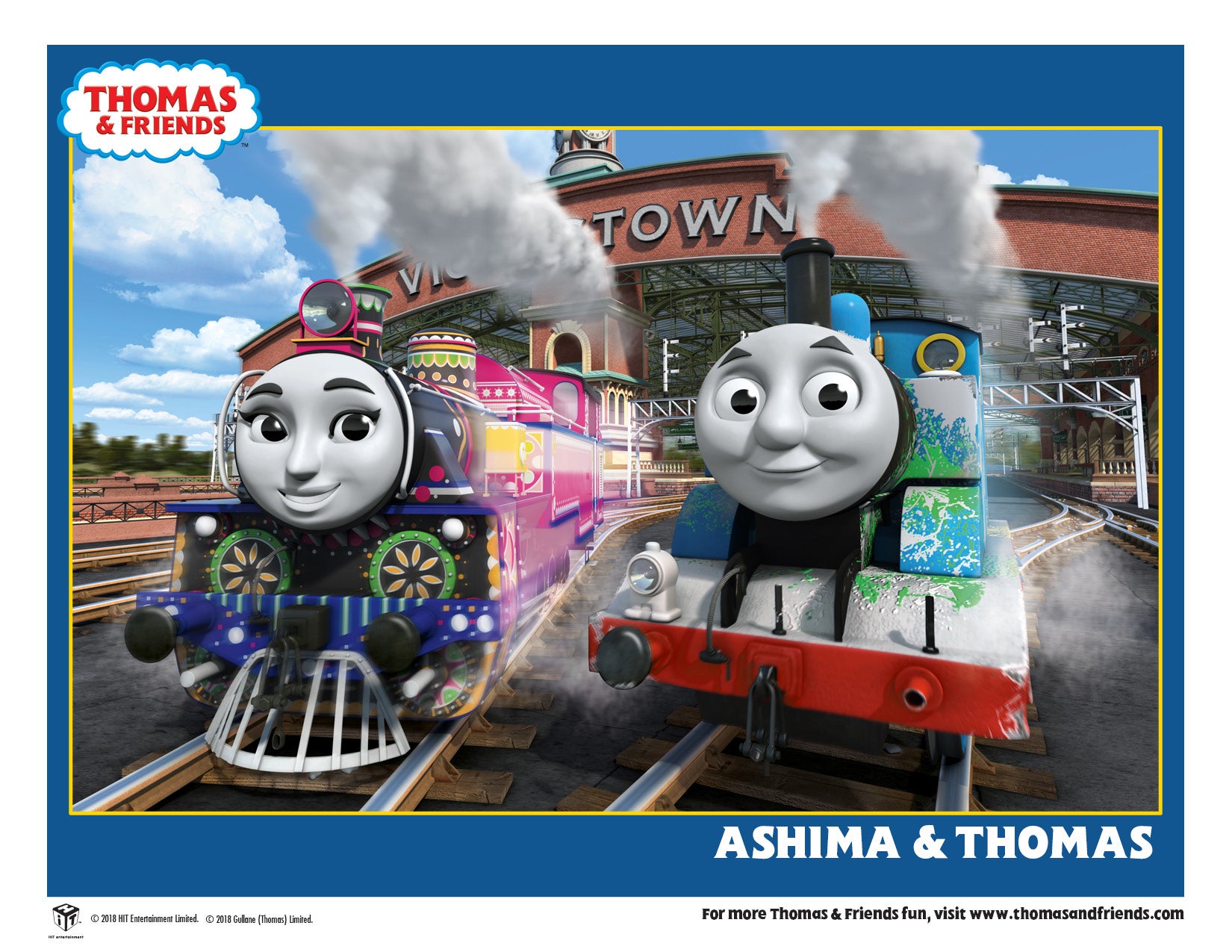 Томас и его друзья Ашима против Томаса